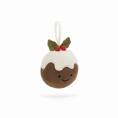 Jellycat Festive Folly Christmas Pudding USA | 50392QYVJ